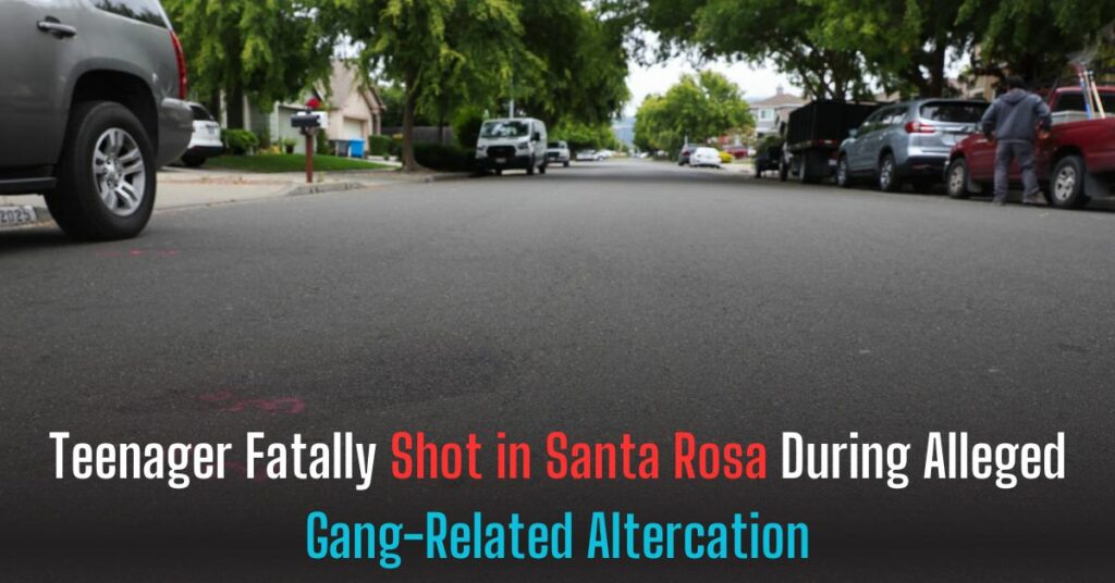 Teenager Fatally Shot in Santa Rosa During Alleged Gang-Related Altercation