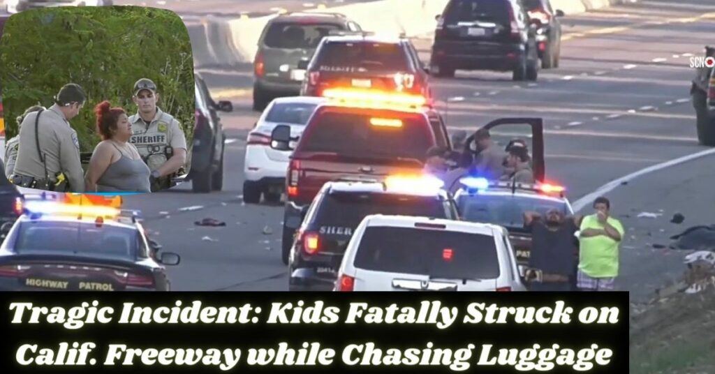 Tragic Incident Kids Fatally Struck on Calif. Freeway while Chasing Luggage