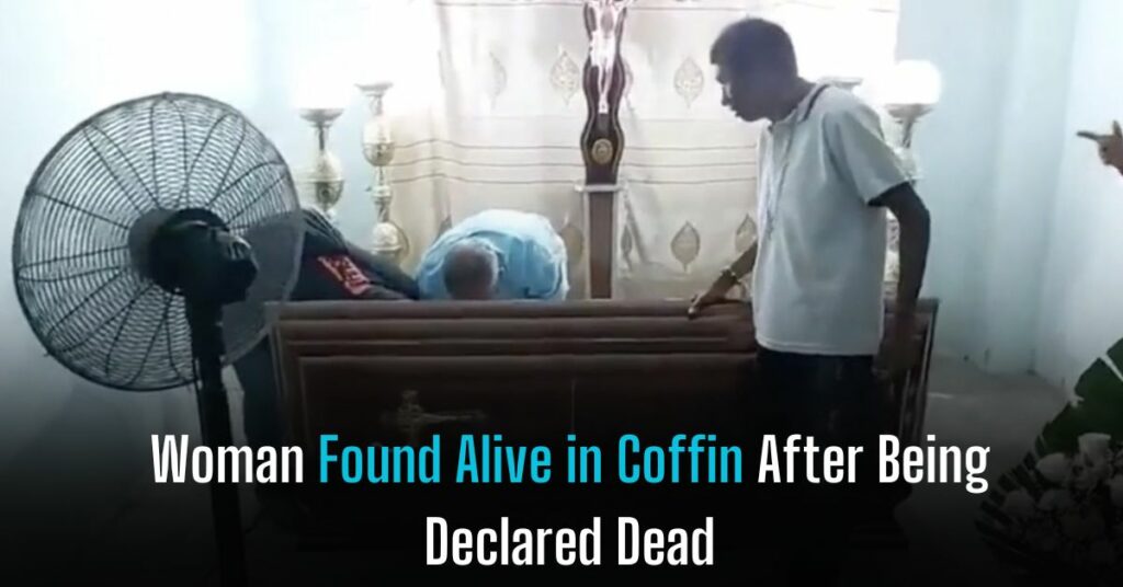 Woman Found Alive in Coffin After Being Declared Dead
