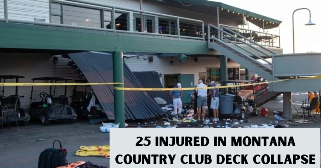 25 Injured in Montana Country Club Deck Collapse