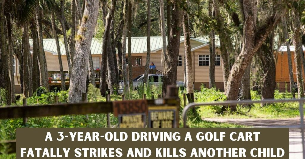 A 3-year-old Driving a Golf Cart Fatally Strikes and Kills Another Child