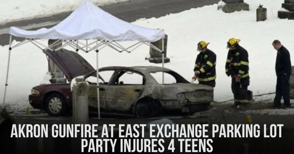 Akron Gunfire at East Exchange Parking Lot Party Injures 4 Teens