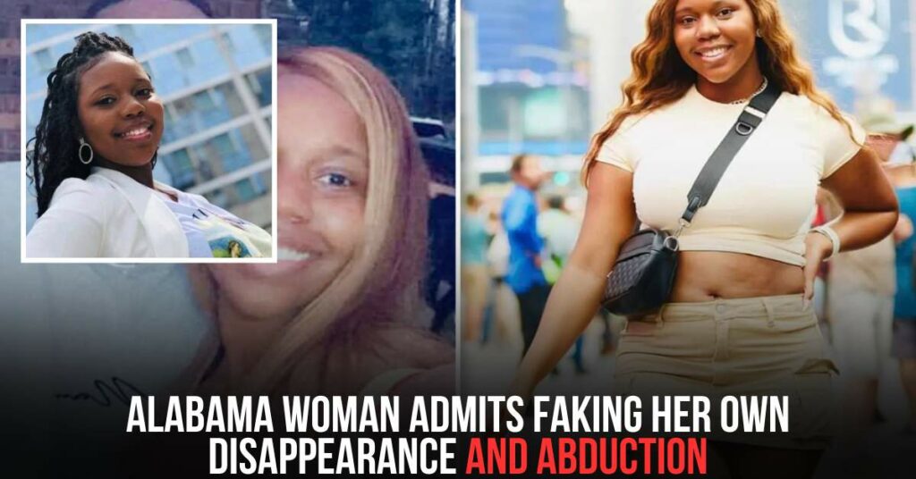 Alabama Woman Admits Faking Her Own Disappearance and Abduction