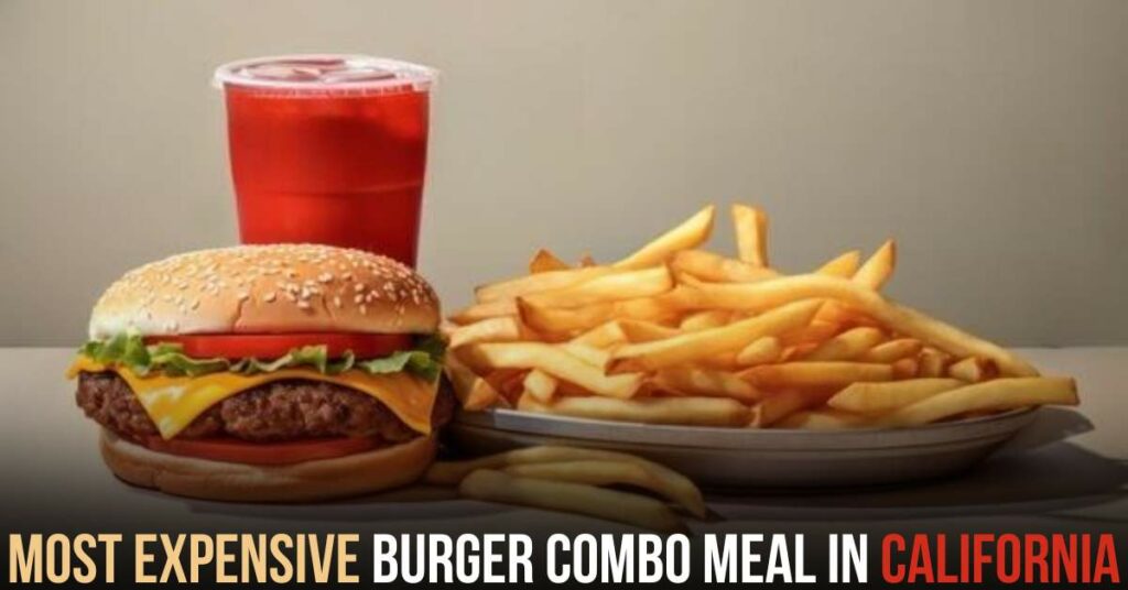 Most Expensive Burger Combo Meal in California
