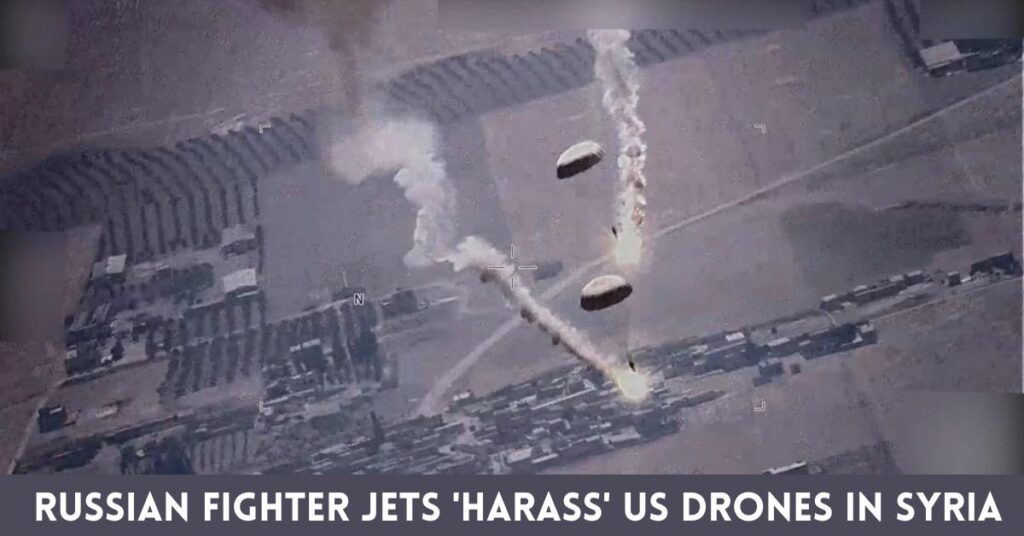 Russian Fighter Jets 'Harass' US Drones in Syria