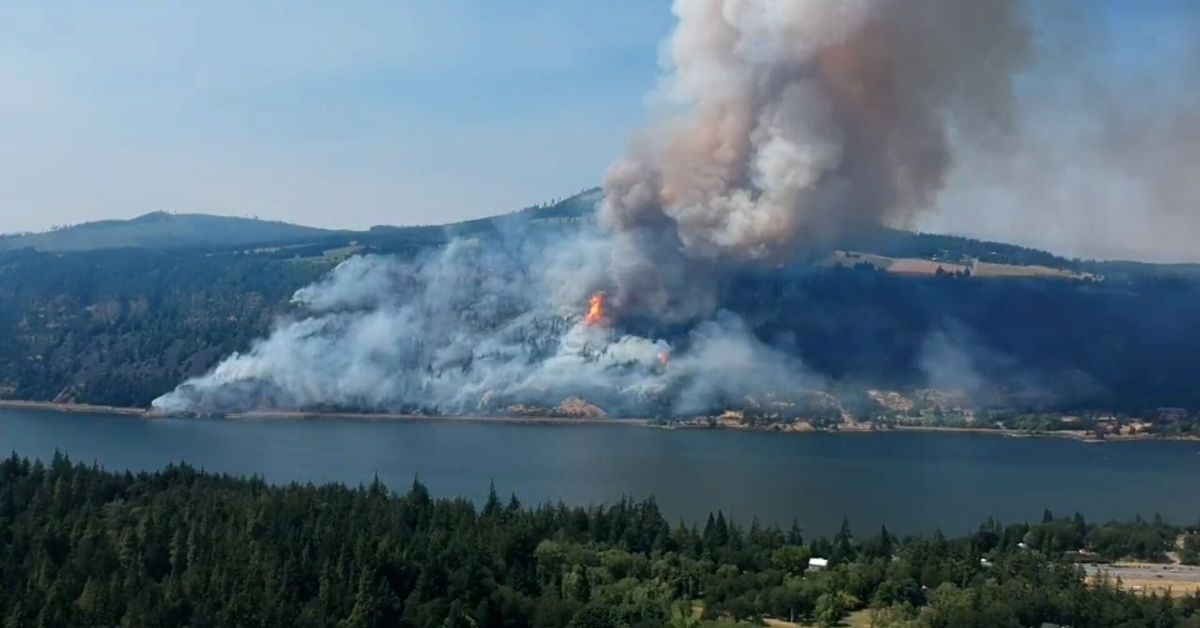 Wildfire Outbreak in Washington Sparks Concern for Homes and Residents 