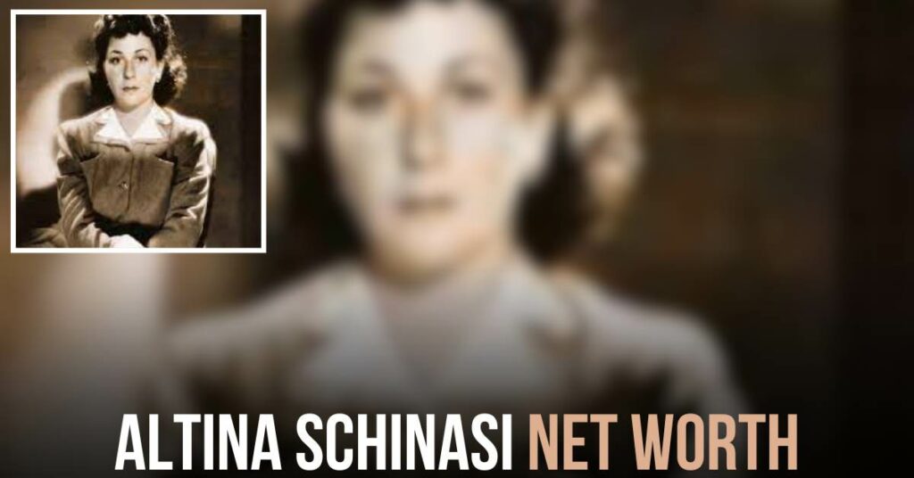 Altina Schinasi's Net Worth