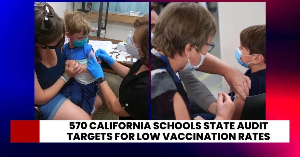570 California Schools State Audit Targets for Low Vaccination Rates