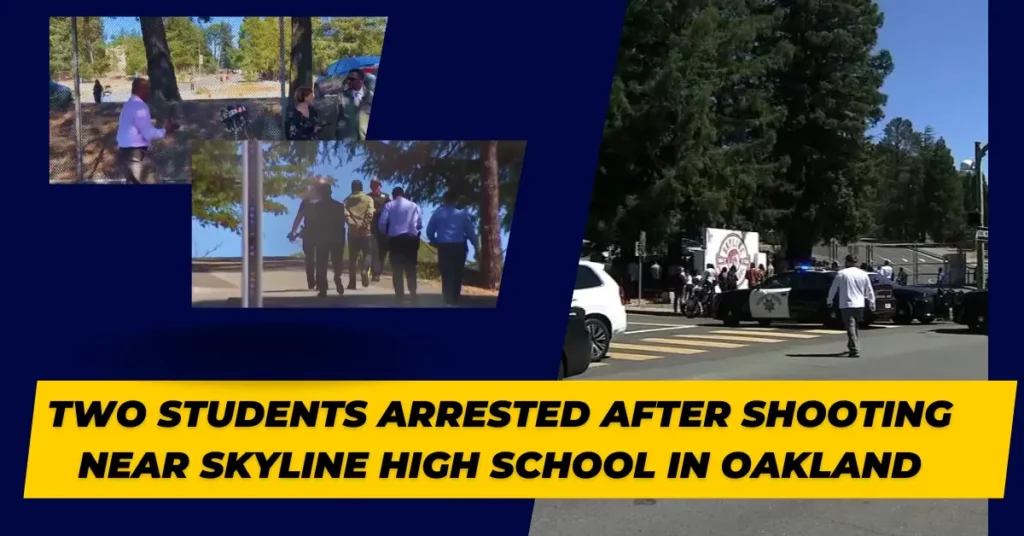 Two Students Arrested After Shooting Near Skyline High School in Oakland