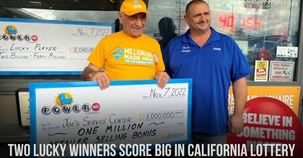 Two Lucky Winners Score Big in California Lottery